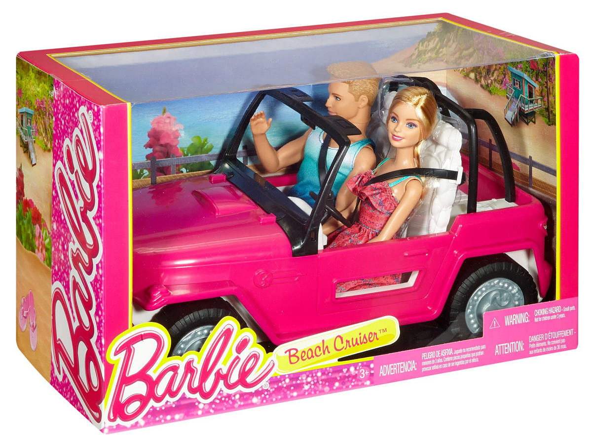 Barbie Beach Cruiser auto & Nuket