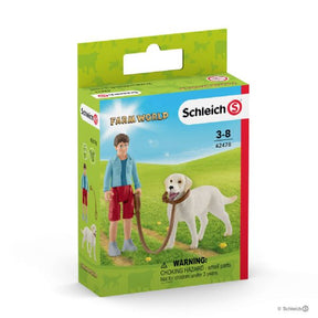 Schleich 42478 Kävelyretki Labradorinnoutajan kanssa