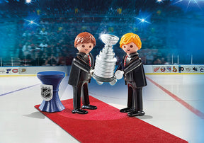 Playmobil NHL Stanley Cup sekä Kaksi Pelaajaa Puvuissa
