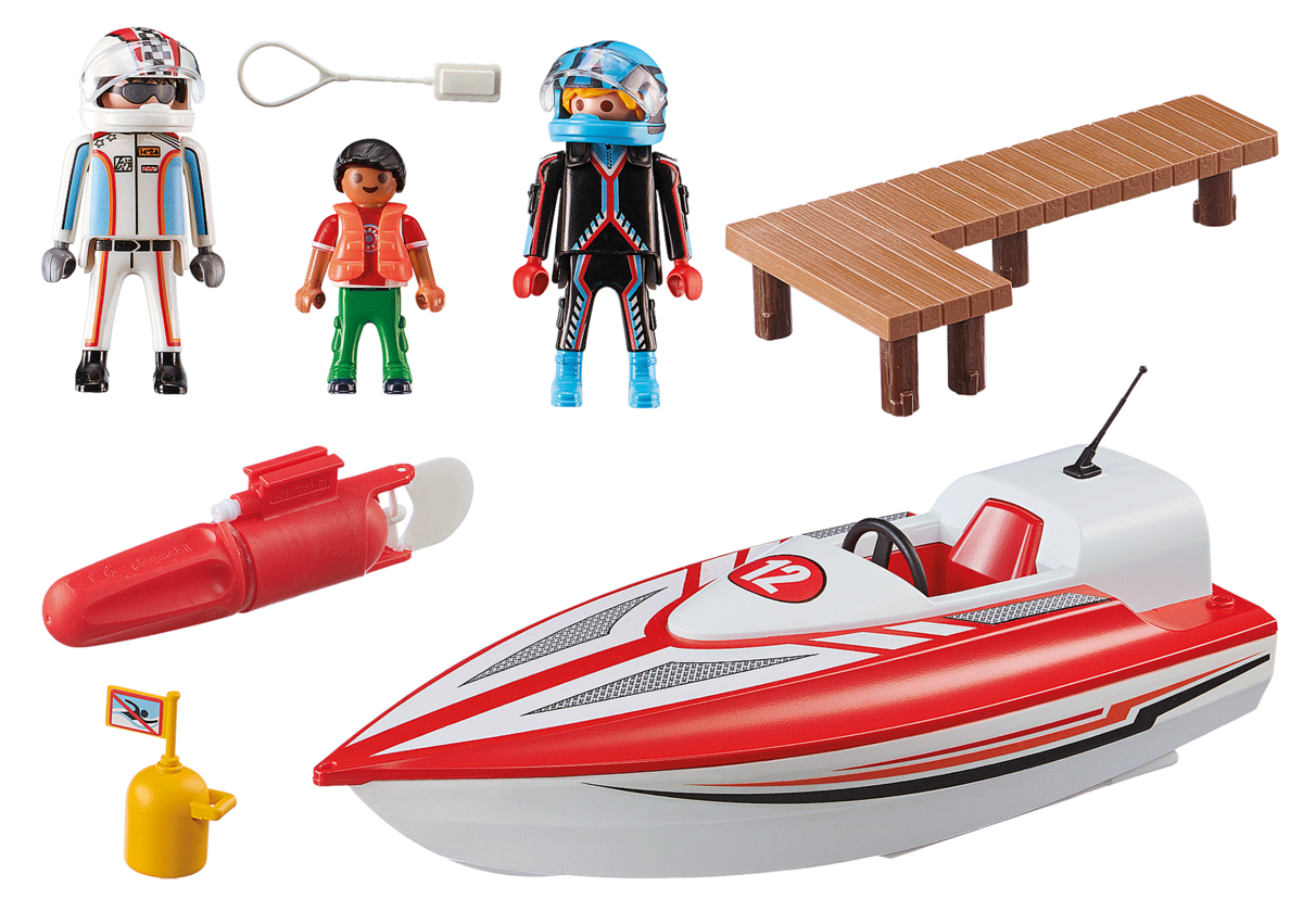Playmobil 70744 Pikavene ja vedenalainen moottori