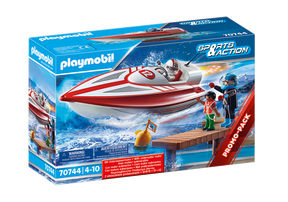 Playmobil 70744 Pikavene ja vedenalainen moottori