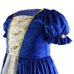 Prinsessamekko 110-116 cm Sininen (4-5v)