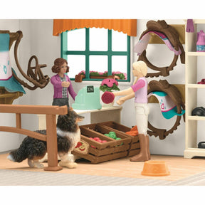 Schleich 42568 Horse Club Tarvikemyymälä