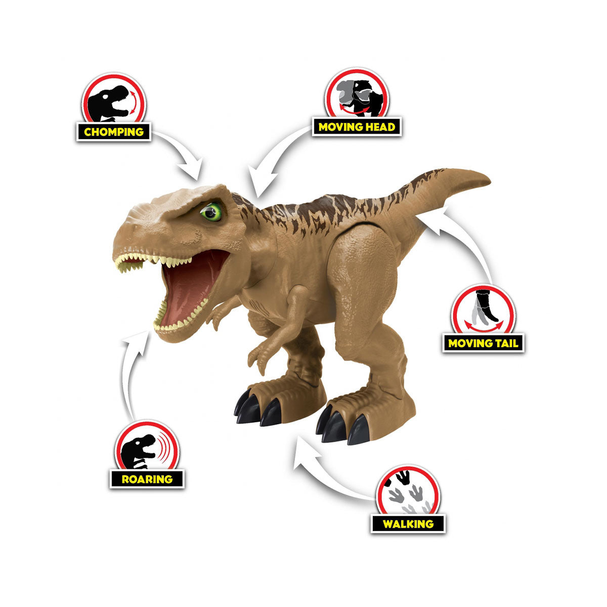 Dinos Unleashed Giant T-Rex Interaktiivinen Dino