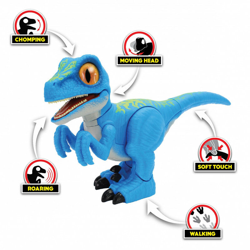 Dinos Unleashed Raptor Interaktiivinen Dino