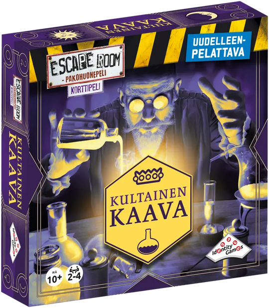 Escape Room Pakohuonekorttipeli Kultainen Kaava