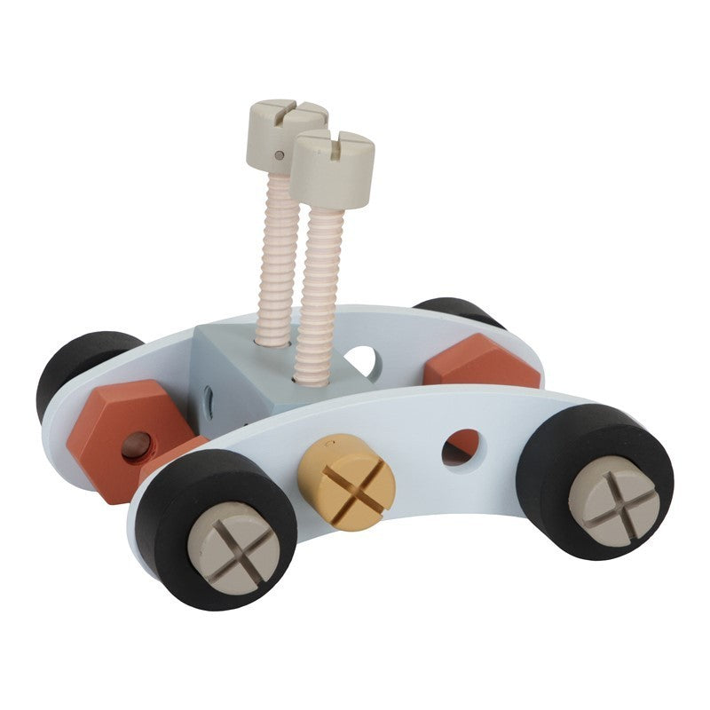 Little Dutch Lasten Työkalut Mini Workbench Puinen Työkalupenkki 26 osaa