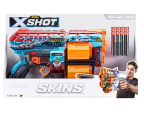 Zuru X-shot SKINS Dread Dart Blaster Vaahtomuoviammusase Lajitelma