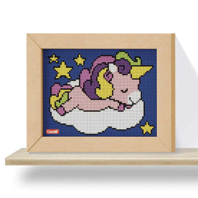 Quercetti Pixel Art 4 Kawaii Design Unicorn