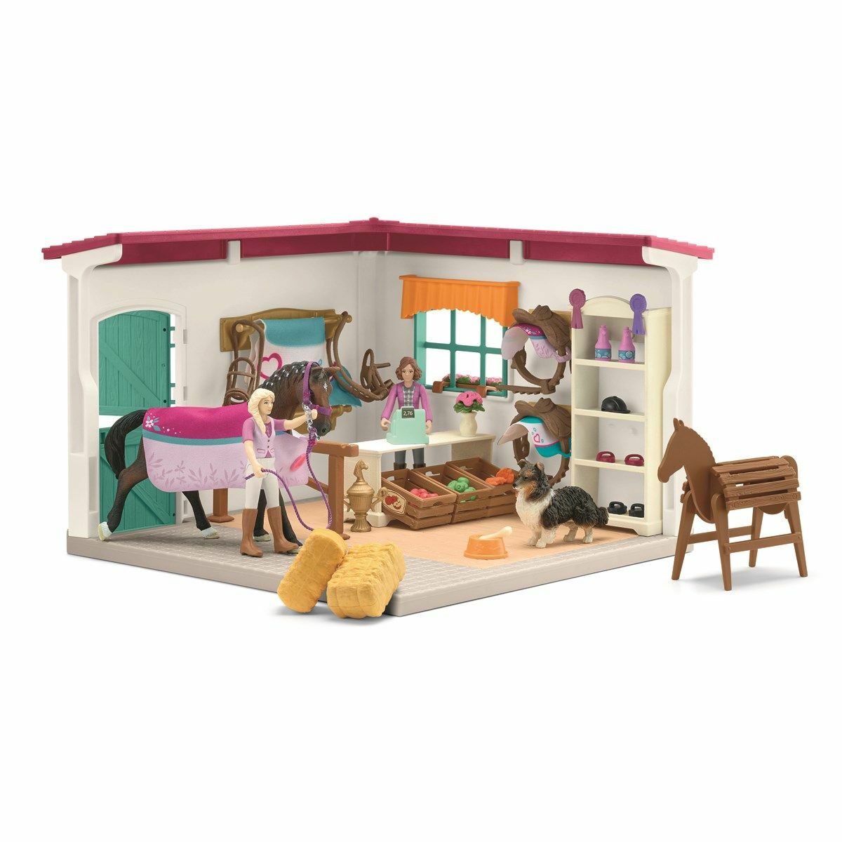 Schleich 42568 Horse Club Tarvikemyymälä