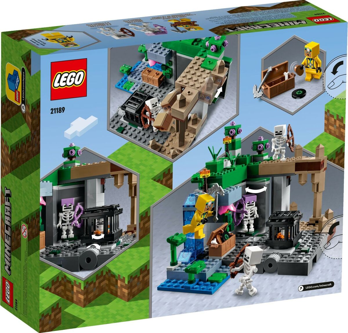 LEGO Minecraft 21189 Luurankotyrmä