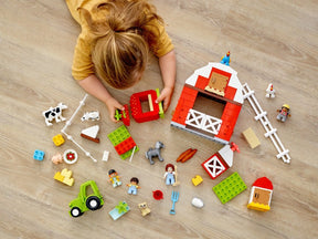 LEGO Duplo 10952 Navetta, Traktori ja Maatilan Hoitoeläimet