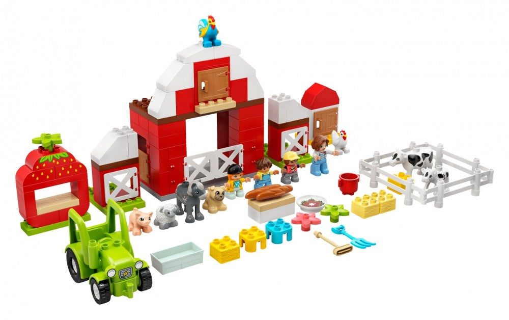 LEGO Duplo 10952 Navetta, Traktori ja Maatilan Hoitoeläimet