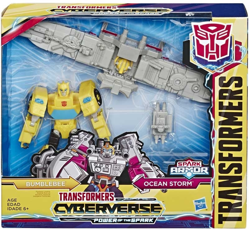 Transformers Cyberverse Power of the Spark Bumblebee & Ocean Storm
