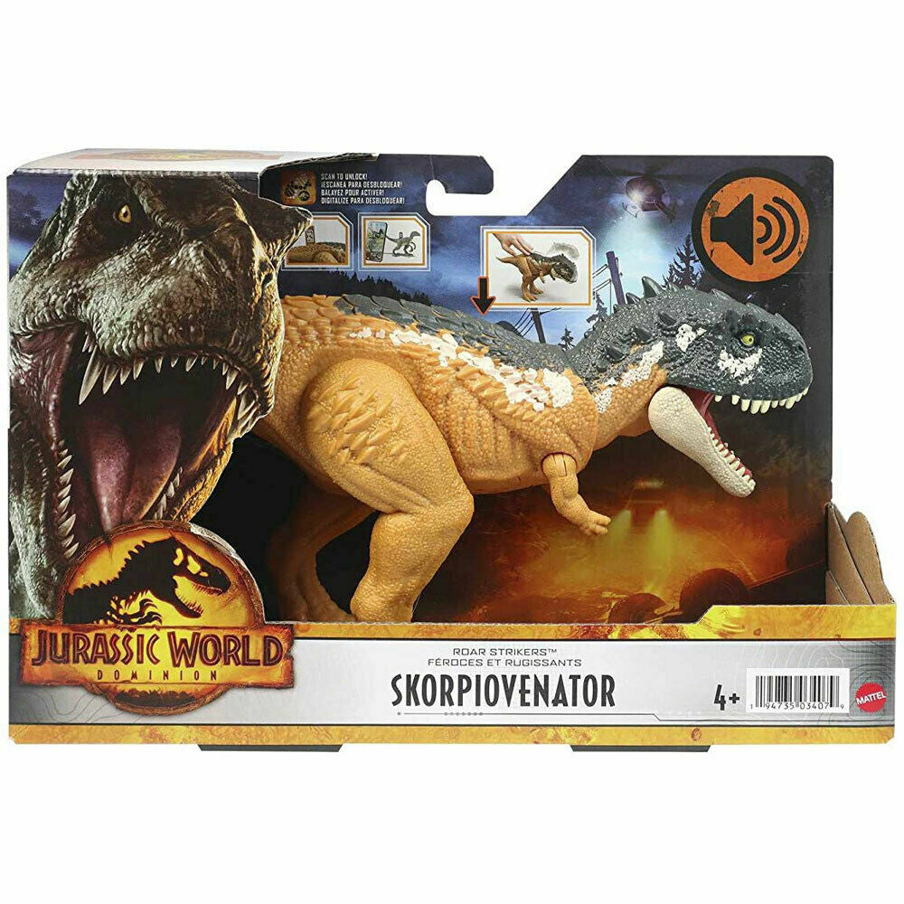 Jurassic World Roar Strikers Skorpiovenator