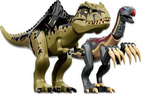 LEGO Jurassic World 76949  Giganotosauruksen ja Therizinosauruksen Hyökkäys