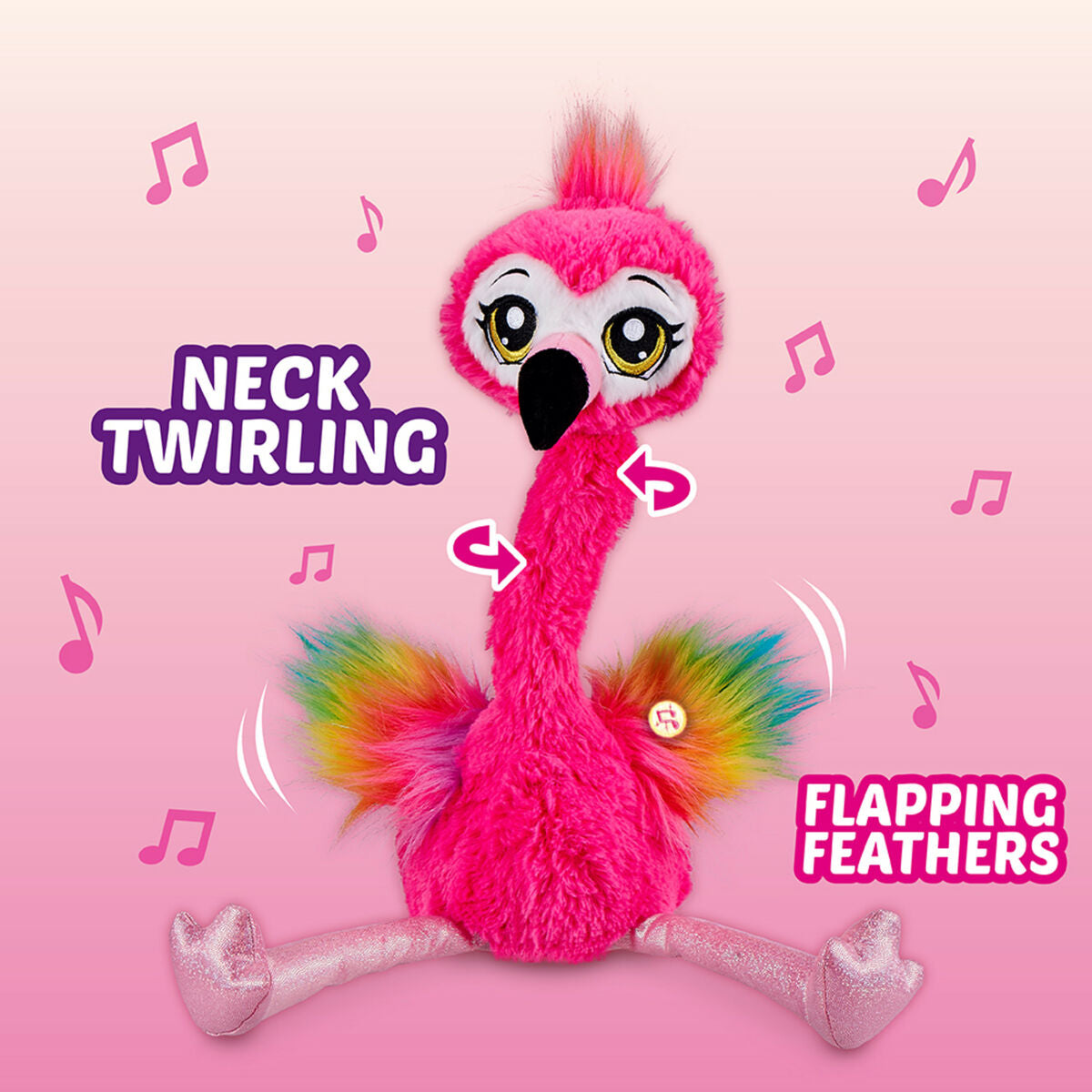 Zuru Pets Alive Frankie tanssiva Flamingo
