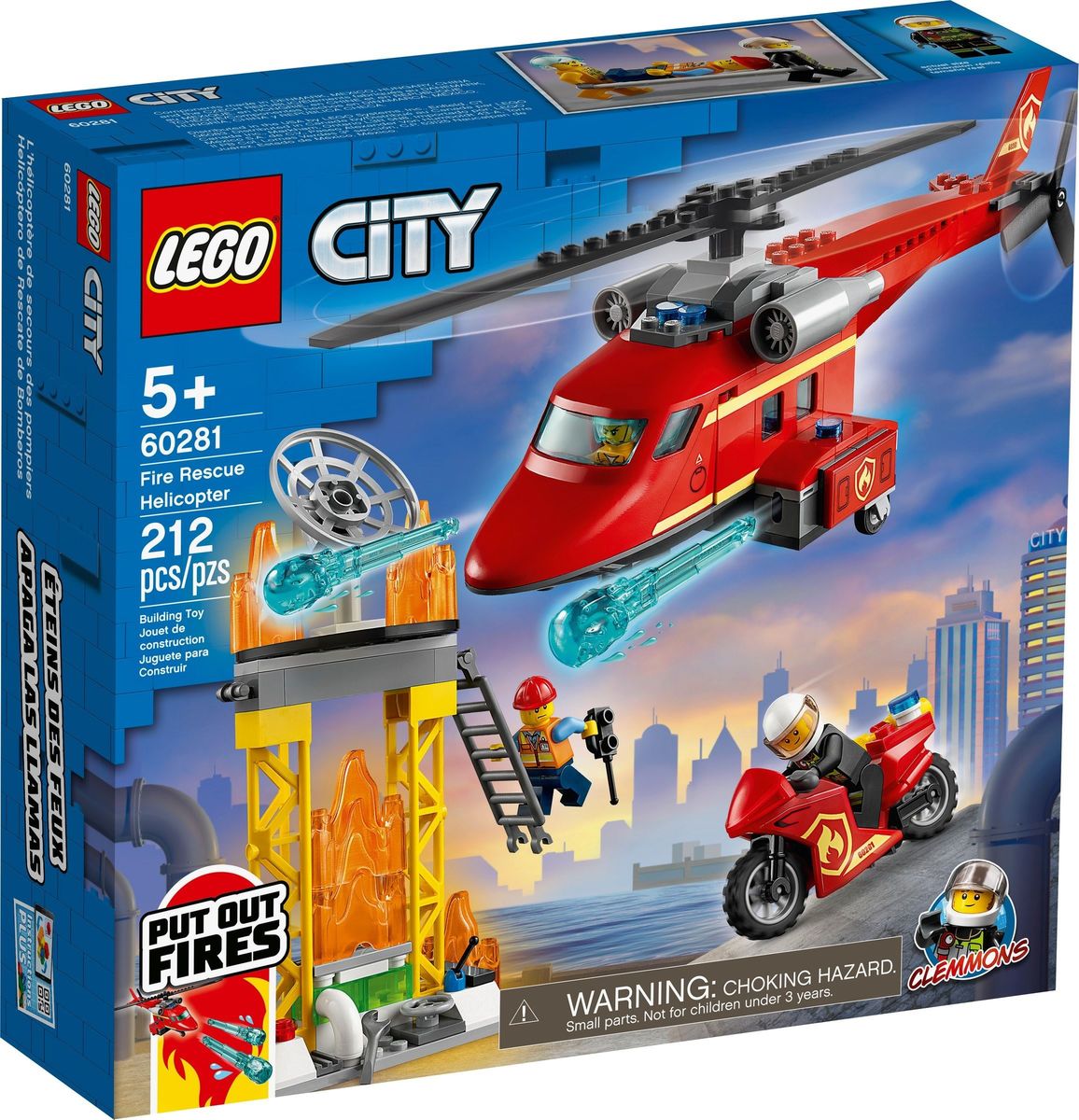 LEGO City 60281 Palokunnan pelastushelikopteri