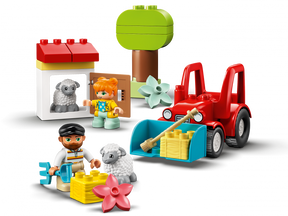 LEGO Duplo 10950 Maatilan traktori ja hoitoeläimet