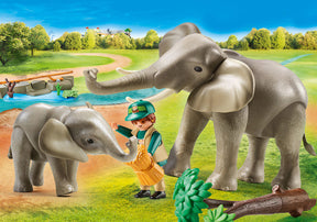 Playmobil 70324 Elefantit Aitauksessa