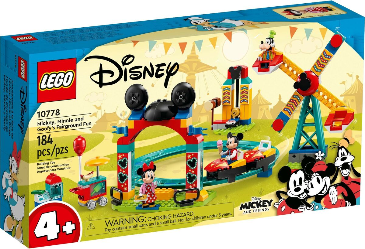 LEGO Disney 10778 Mikki, Minni ja Hessu Tivolissa