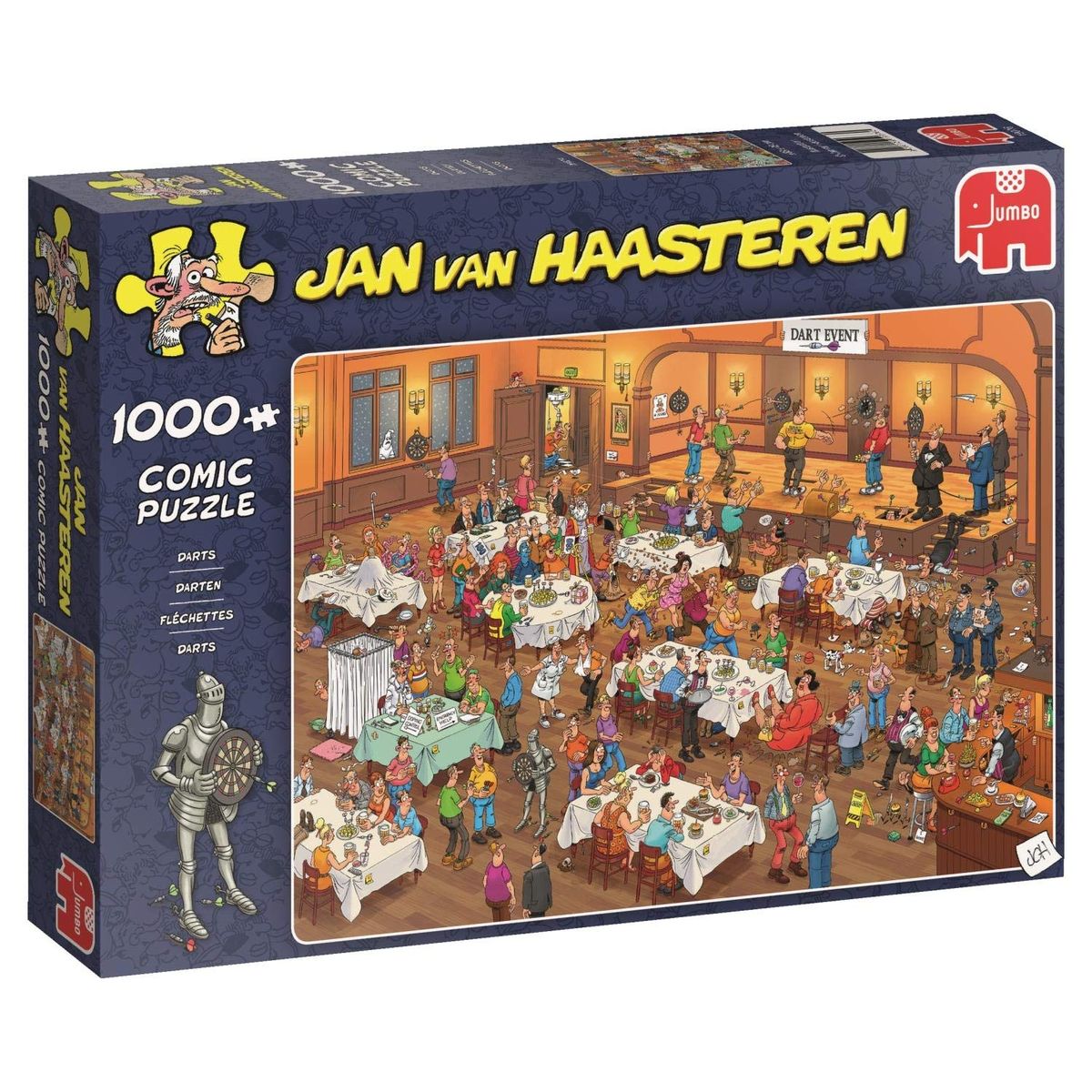 Jan van Haasteren Darts 1000 palan palapeli