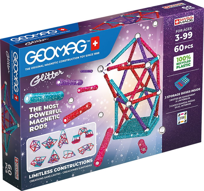 Geomag Glitter 60 osaa