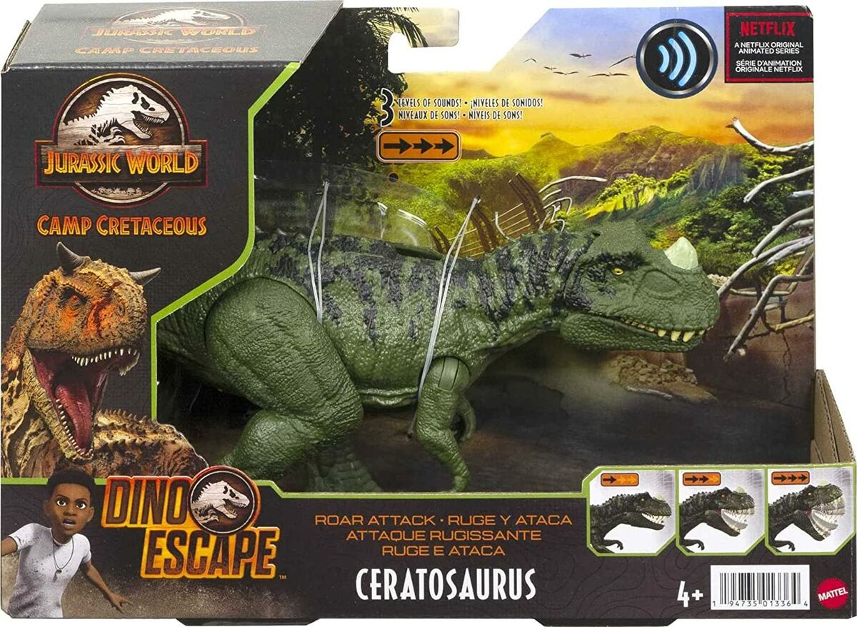 Jurassic World Roar Attack Ceratosaurus