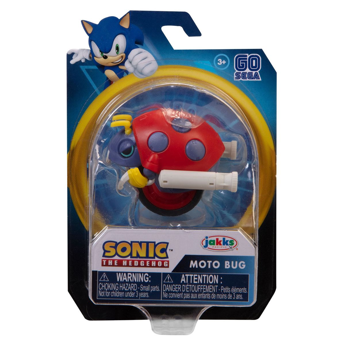 Sonic The Hedgehog Super Moto Bug Hahmo 6,5cm