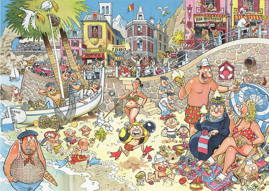 Wasgij Destiny 1000 Palan Palapeli High Season!