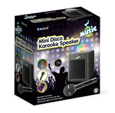Mini Disco Karaoke Mikrofoni ja Kaiutin Discovalolla