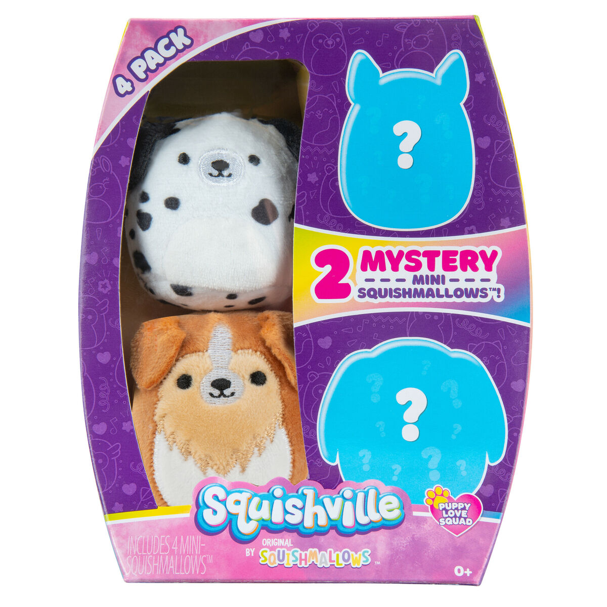 Squishmallows Squishville Puppy Love Squad 4 Hahmoa