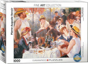 Eurographics Puzzle 1000 Palan Palapeli Fine Art Collection Pierre-August Renoir The Luncheon