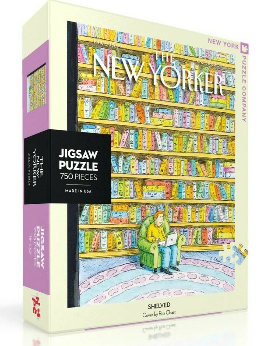 New York Puzzle Company 750 Palan Palapeli Shelved