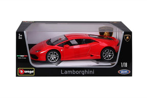 Bburago Lamborghini Huracán LP 610-4 Auto (Punainen)