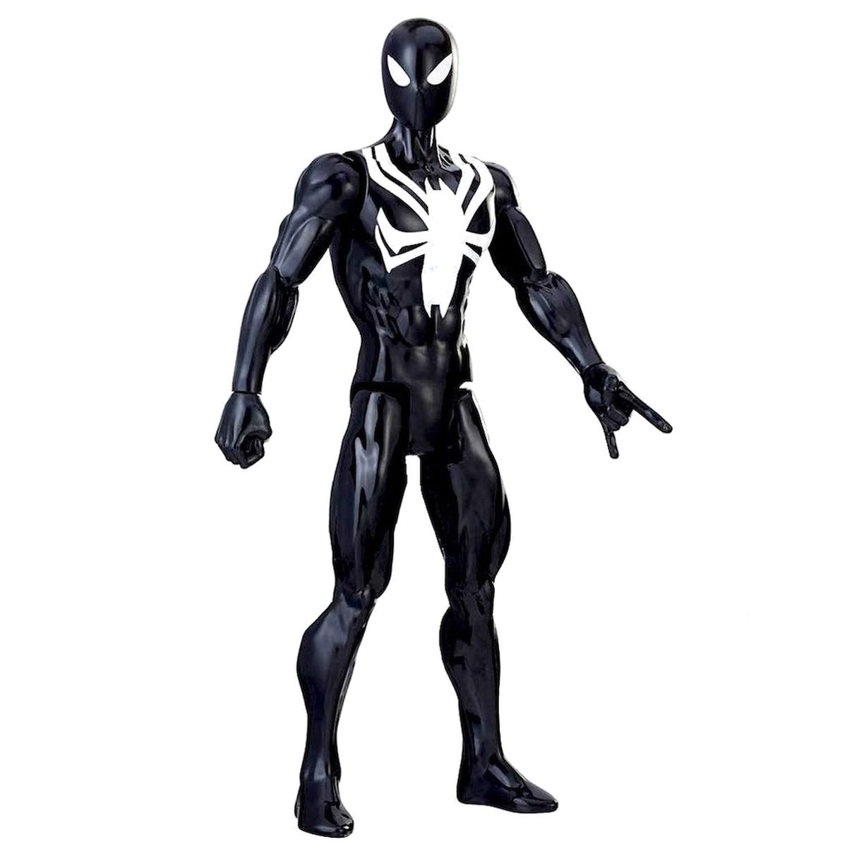 Marvel Black Suit Spider-Man Nukke 30cm