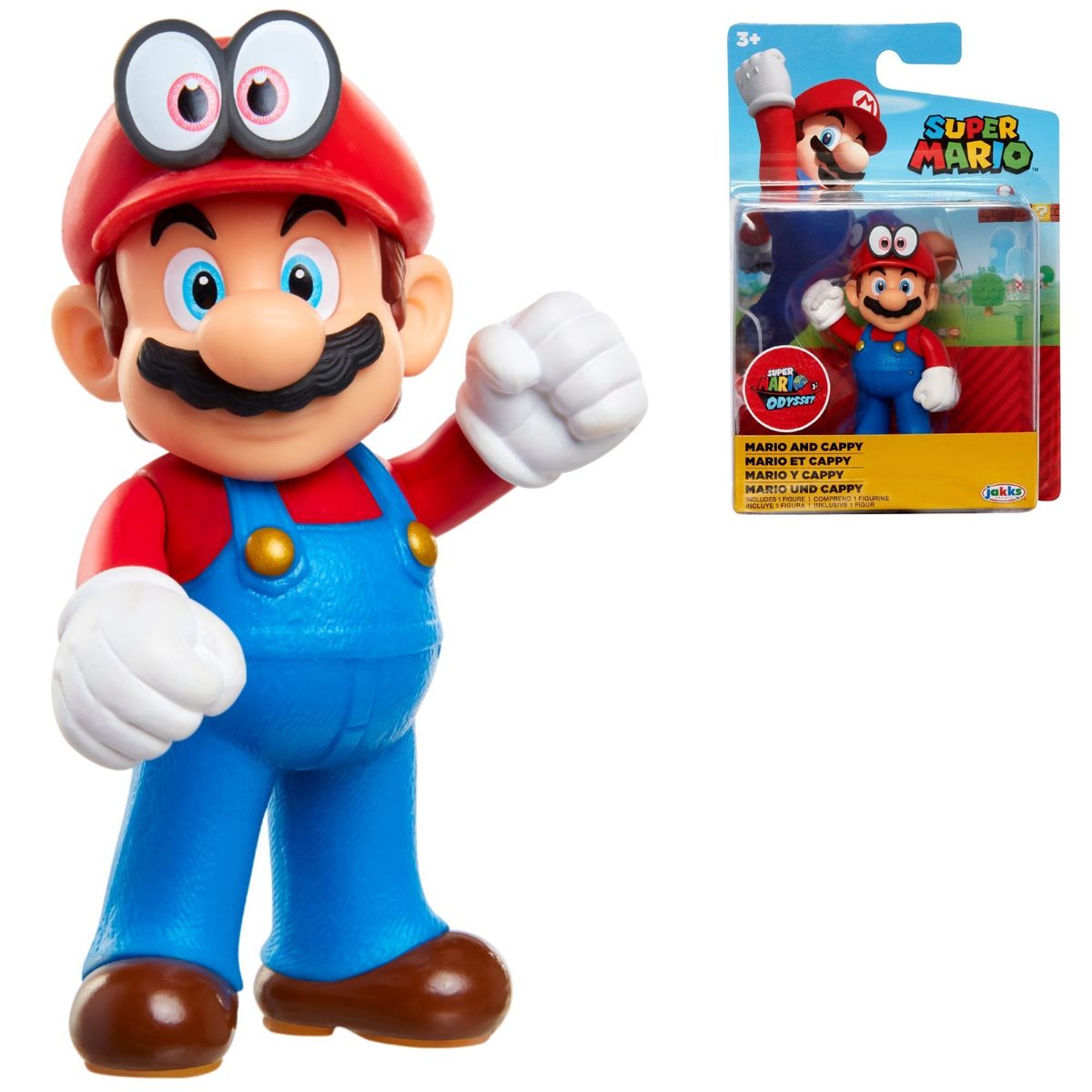 Super Mario & Cappy hahmo 6,5cm