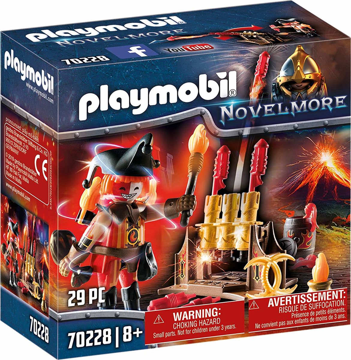 Playmobil 70228 Novelmore Burnhamin ritarien tulimestari
