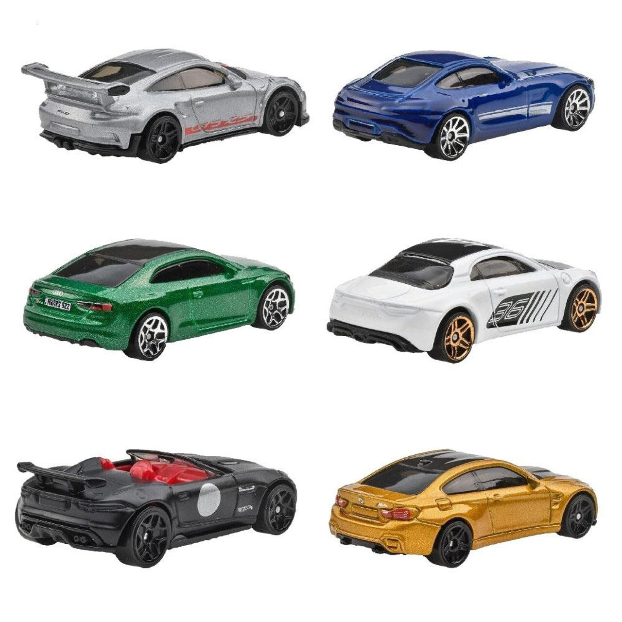 hot wheels 6 european cars