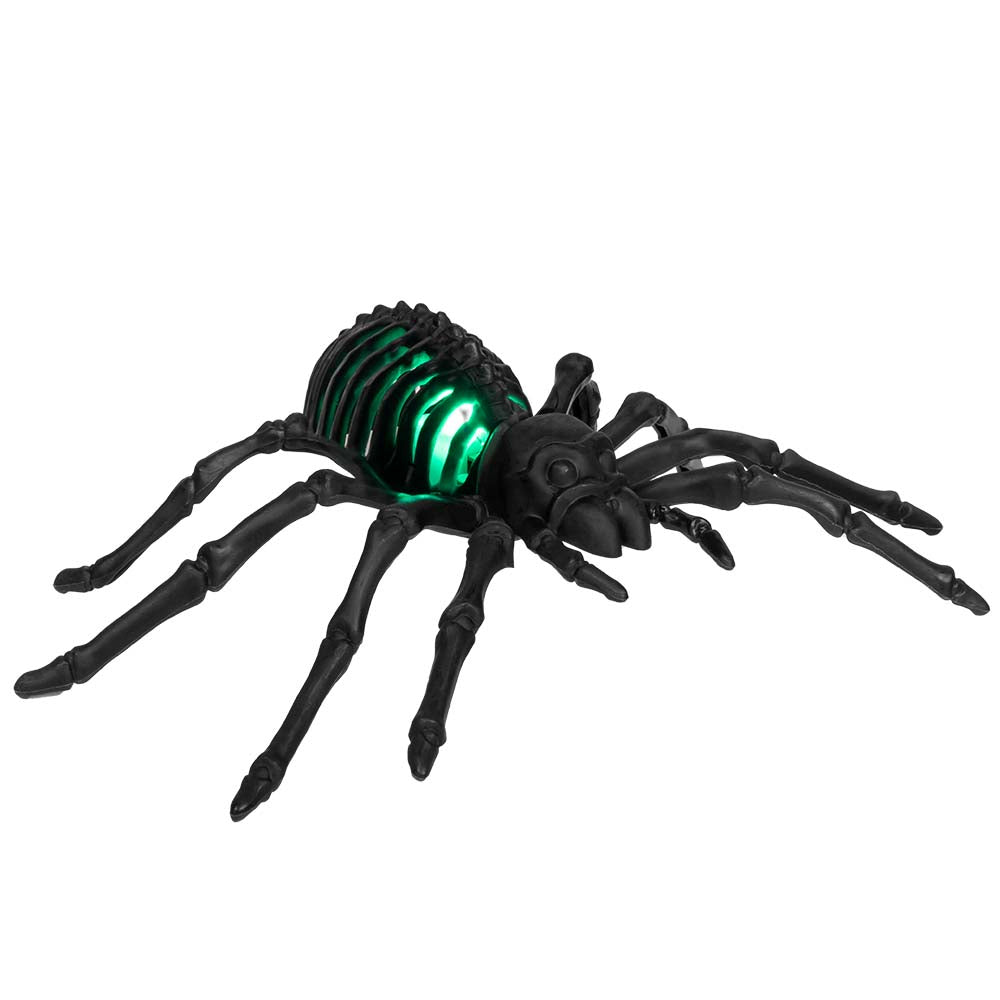 Luuranko Hämähäkki Valolla (Väriä vaihtava) 22cm
