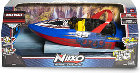 Nikko Race Boats 30cm Octo Blue