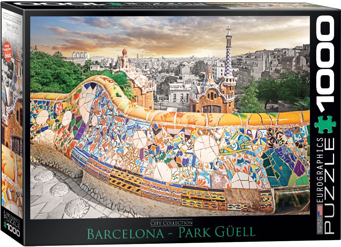 Eurographics 1000 Palan Palapeli Barcelona, Park Güell