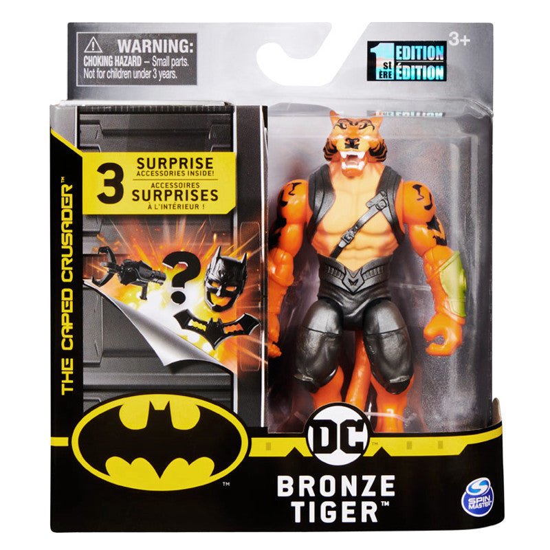 Batman hahmo 10 cm Bronze Tiger + 3 tarviketta