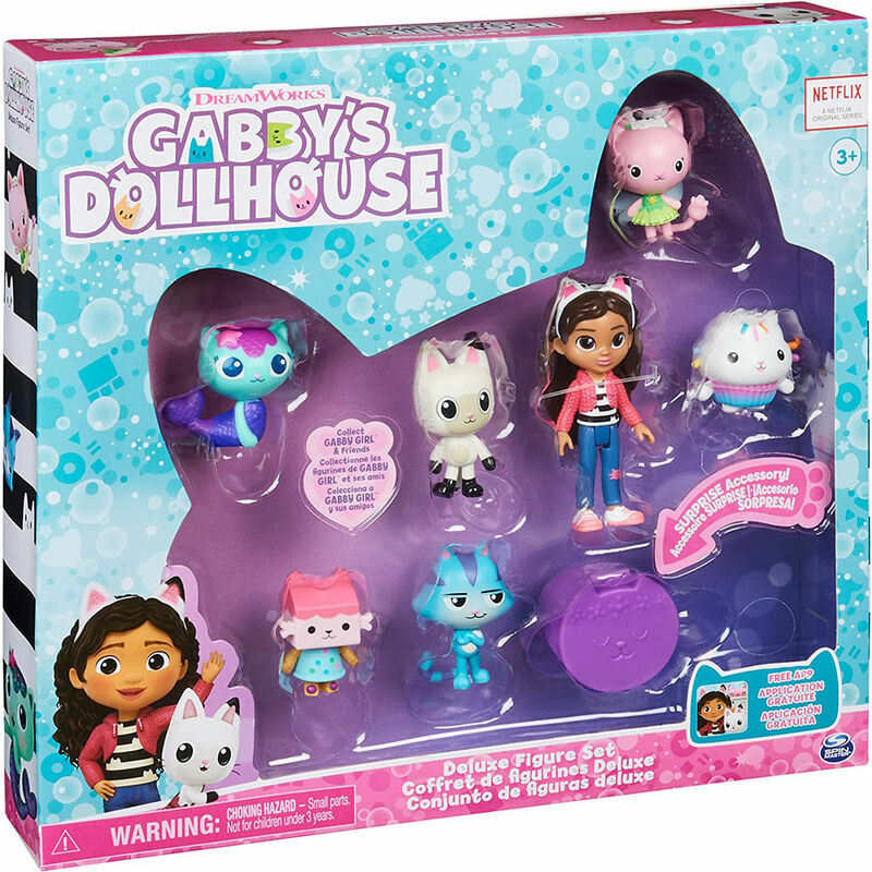 Gabby's Dollhouse Deluxe Hahmosetti