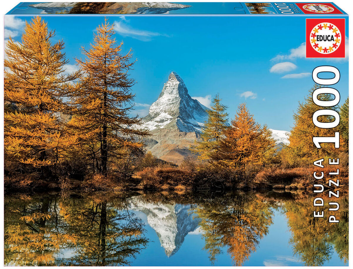 Educa 1000 Palan Palapeli Matterhorn Mountain Syksyllä