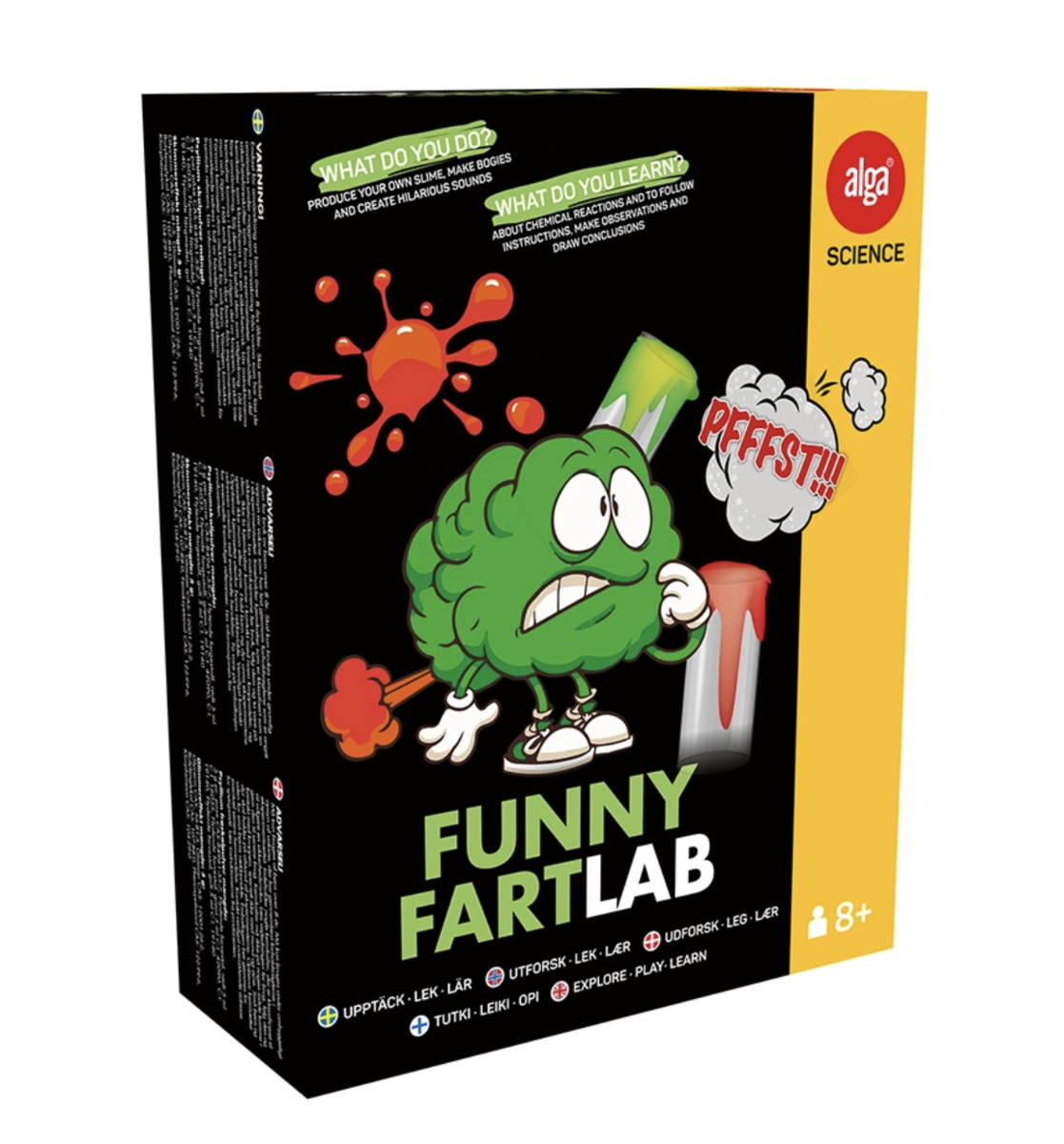 Alga Science Funny Fart Lab