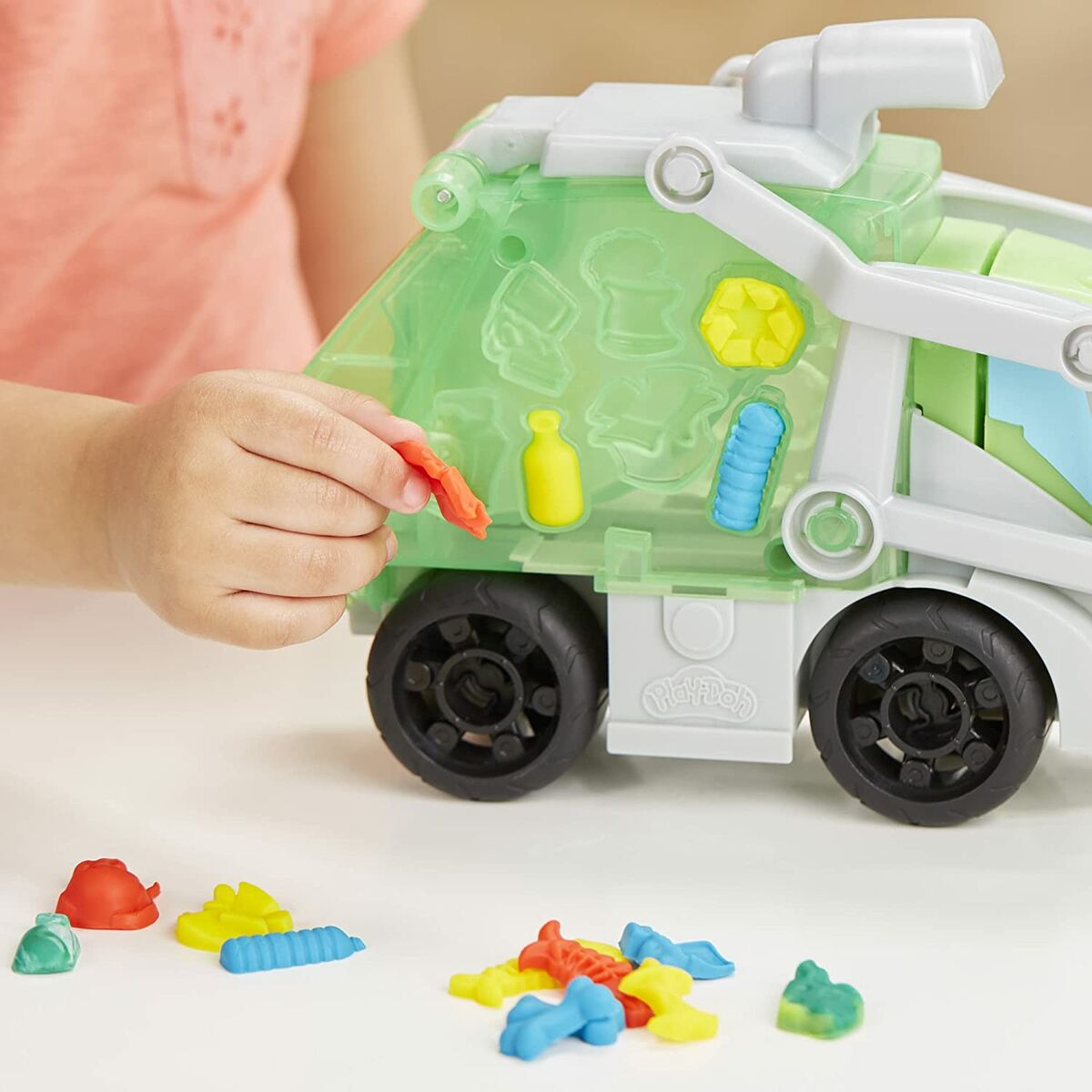 Play-Doh Dumpin Fun 2-in-1 Garbage Truck Roska-Auto