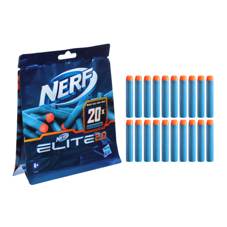Nerf Elite 2.0 Ammuspussi 20 kpl