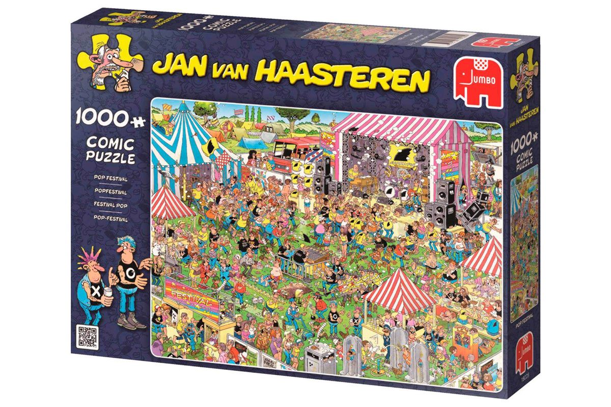 Jan van Haasteren 1000 Palan Palapeli Pop Festival