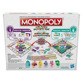 Monopoly Ensimmäinen Monopoly-Pelini/ Mitt Första Monopoly-Spel
